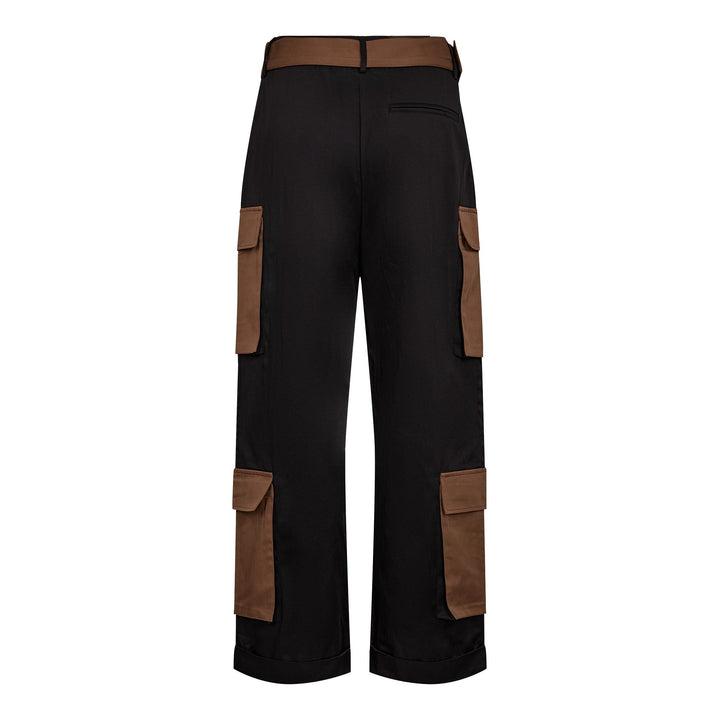 Haute L'Amitié - Rabi Mix Pocket Pant HL10836 - Dusty Mocca Bukser 