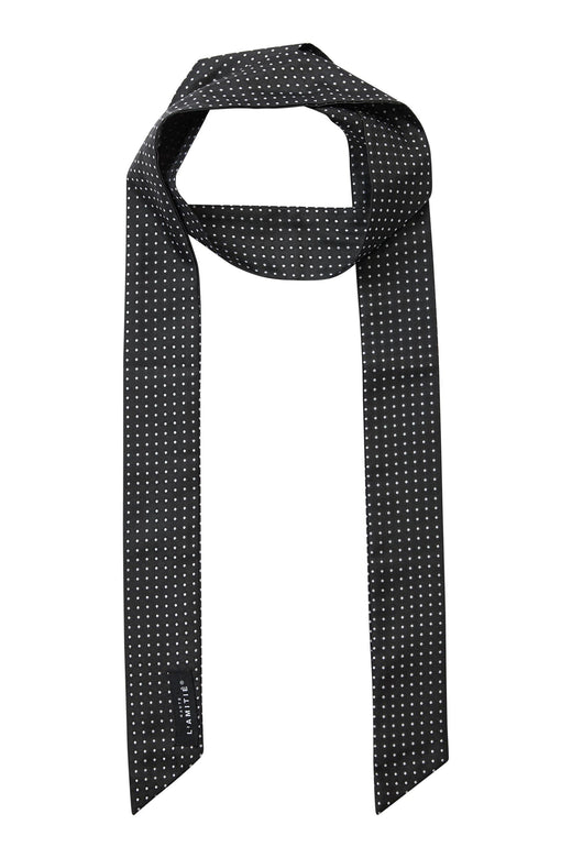 Haute L'Amitié - Rhomb Tie Scarf Hl10913 - Black Tørklæder 