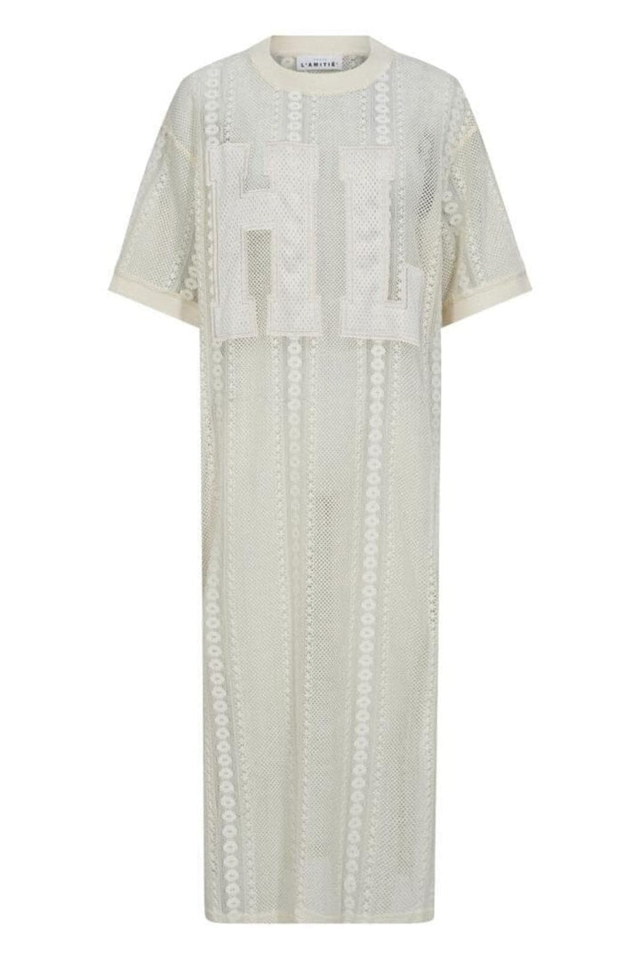Haute L'Amitié - Rough Lace Team Dress HL10026 - Off-White