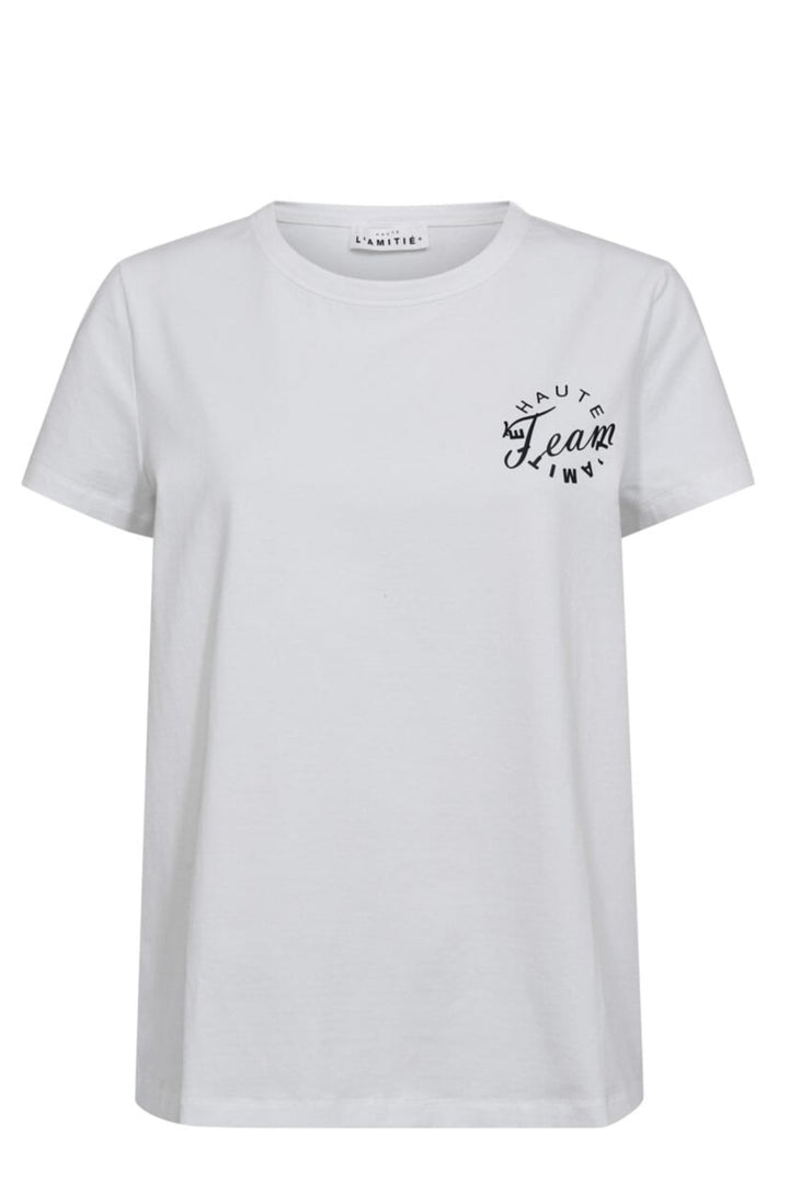 Haute L'Amitié - Rub Team Logo Tee HL10098 - White