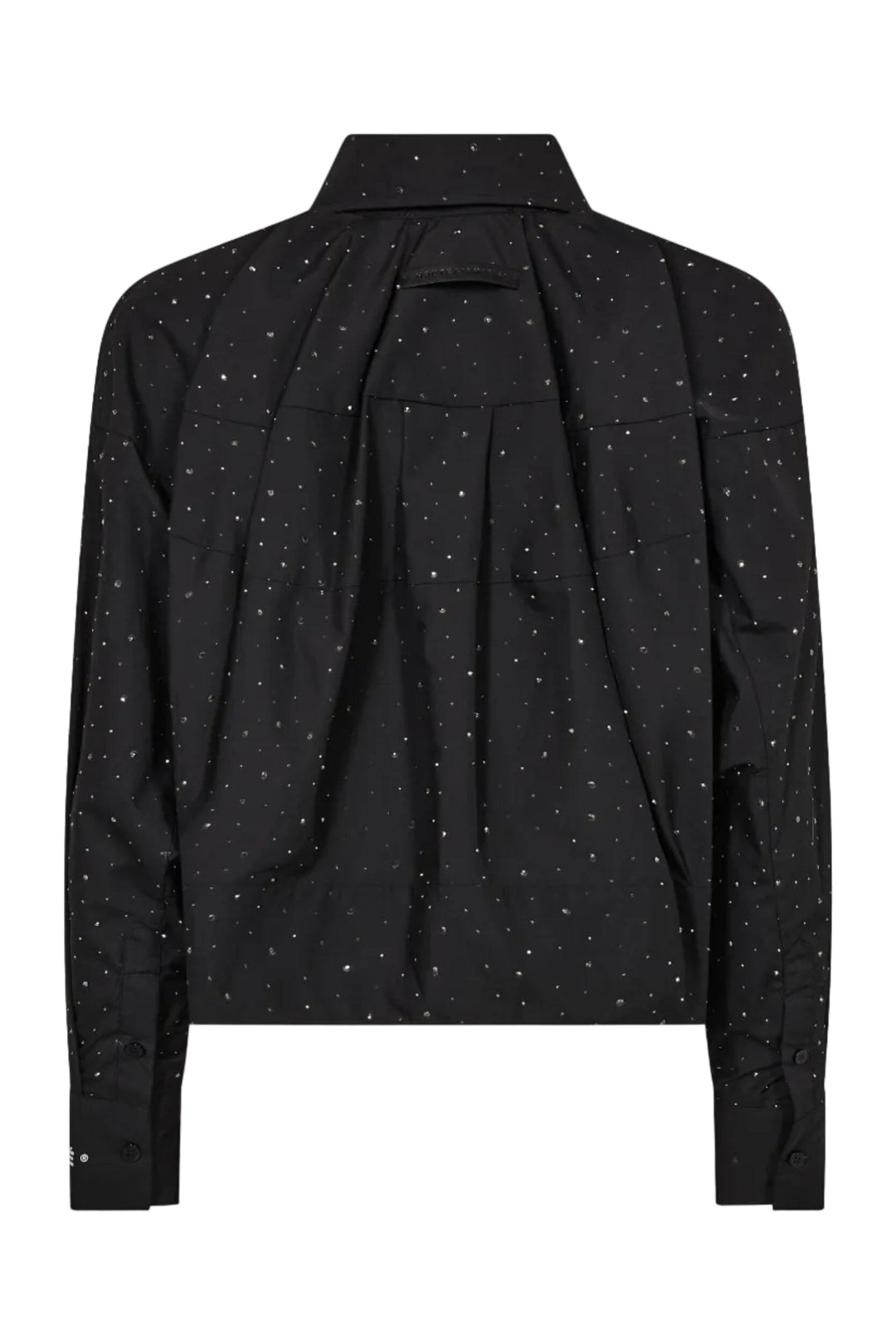 Haute L'Amitié - Sophie Plain Stone Shirt Hl10956 - Black Skjorter 