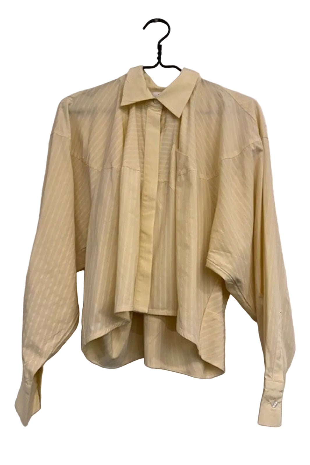 Haute L'Amitié - Sophie Yellow Stripe Shirt HL10751 - Pale Yellow