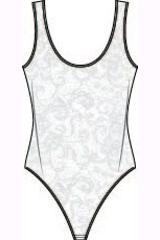 Haute L'Amitié - Summer Lace Body HL10108 - Black