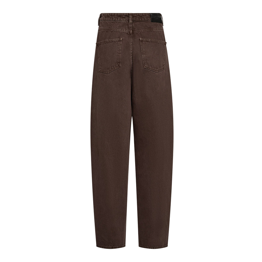 Haute L'Amitié - Uni Mid Rise Jeans HL10863 - Mocca Jeans 