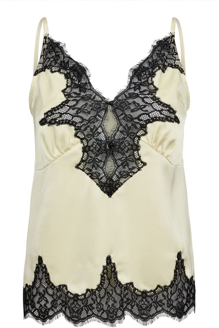 Haute L'Amitié - Vivian Lingerie Top HL10585 - Pale Yellow Toppe 