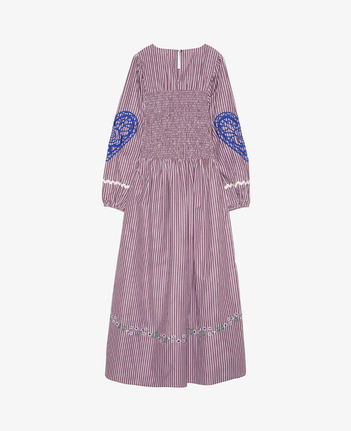 Sissel Edelbo - Ivy Dress Se 2021 - Purple Stripes