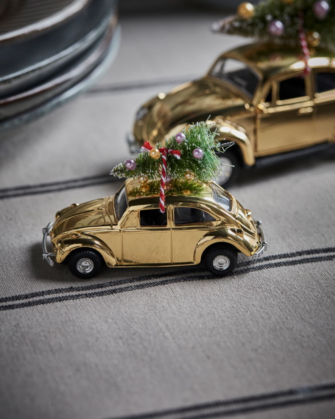 House Doctor - Dekoration, Hdmini Xmas Car, Gylden - 208250029