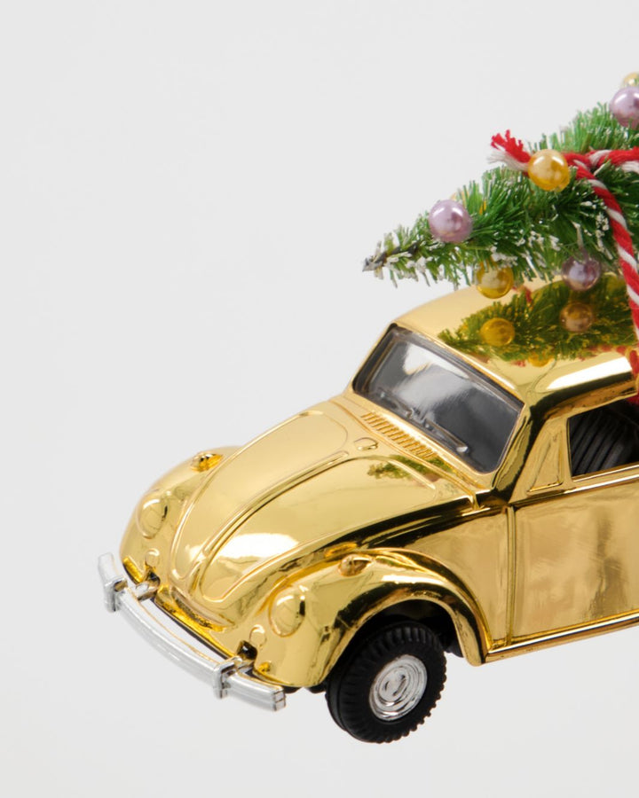House Doctor - Dekoration, Hdmini Xmas Car, Gylden - 208250029