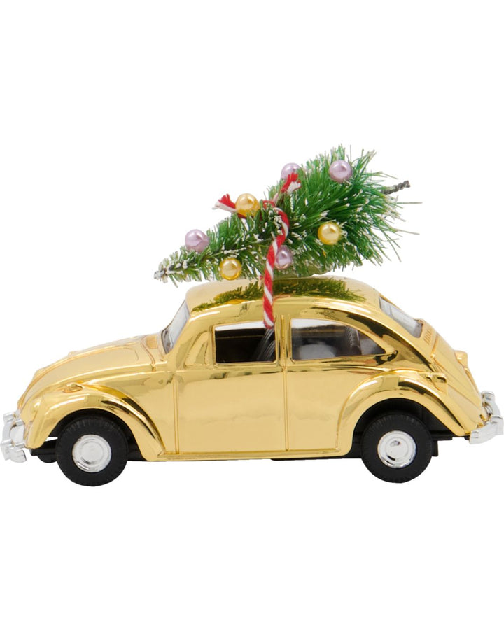 House Doctor - Dekoration, Hdmini Xmas Car, Gylden - 208250029