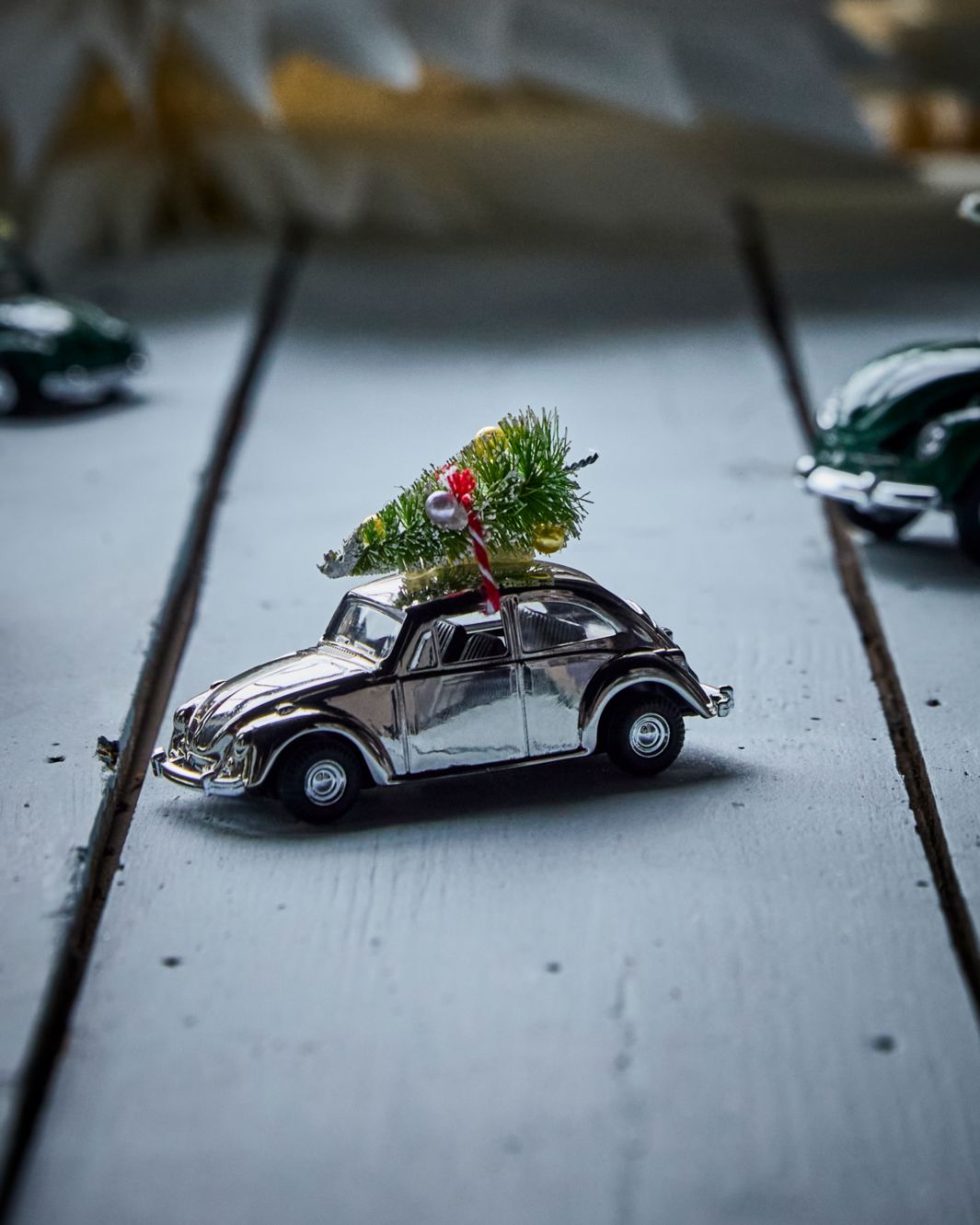 House Doctor - Dekoration, Hdmini Xmas Car, Sølv - 208250030