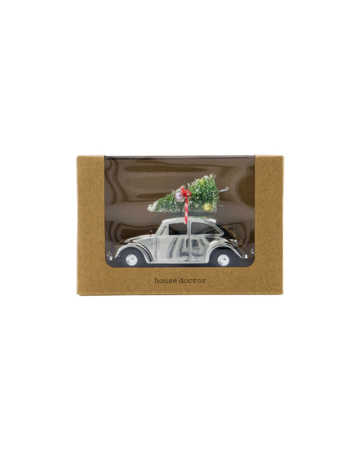 House Doctor - Dekoration, Hdmini Xmas Car, Sølv - 208250030