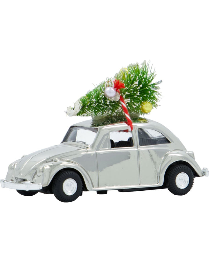 House Doctor - Dekoration, Hdmini Xmas Car, Sølv - 208250030