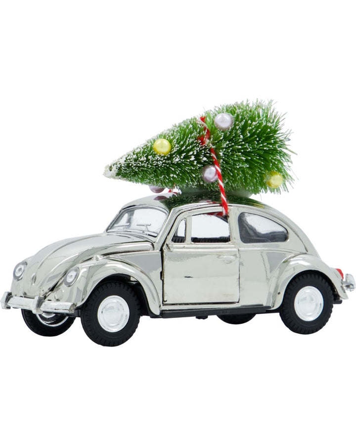House Doctor - Dekoration, Hdxmas Car, Sølv - 208250031
