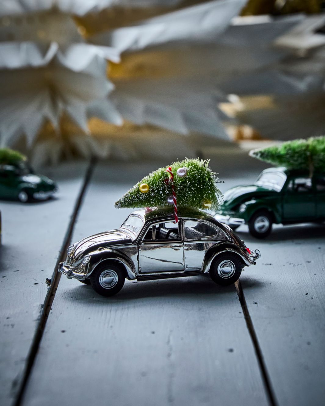 House Doctor - Dekoration, Hdxmas Car, Sølv - 208250031
