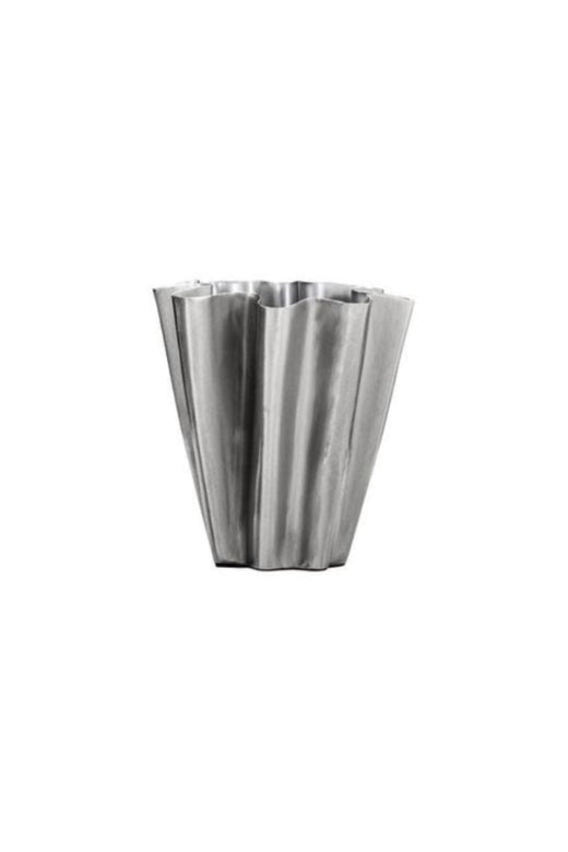 House Doctor - Vase, Hdflood, Børstet Sølvfinish - 900000765