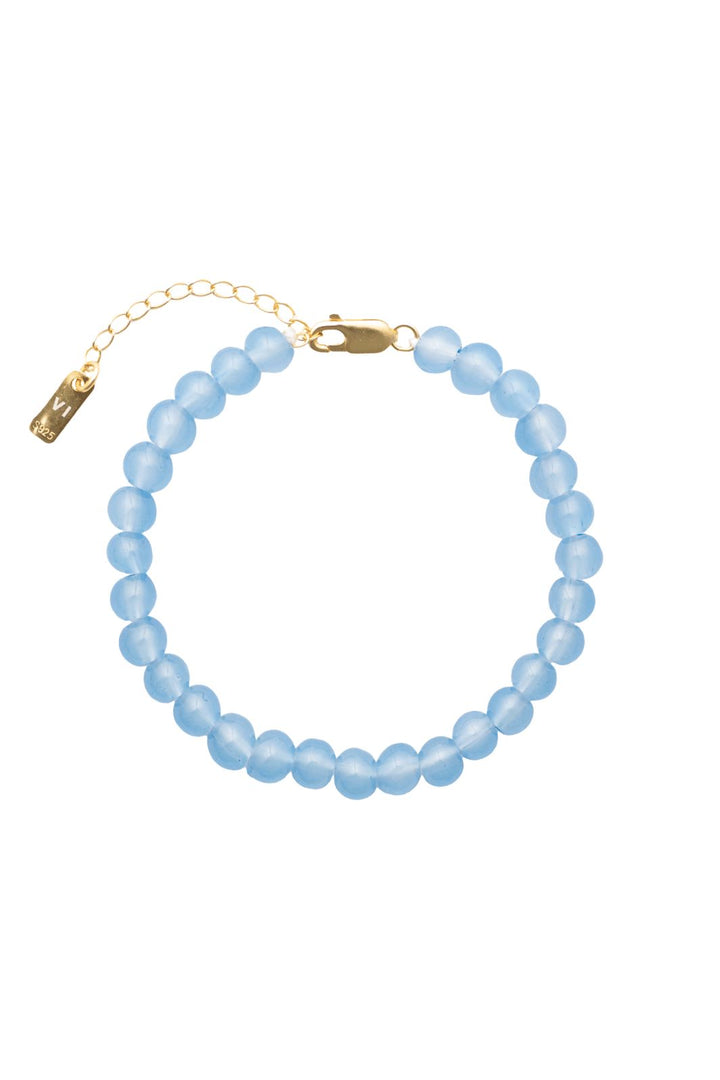 House Of Vincent - Candy Coral Lagoon S Bracelet VJ233-UBG-B-S - Light Blue - Gilded