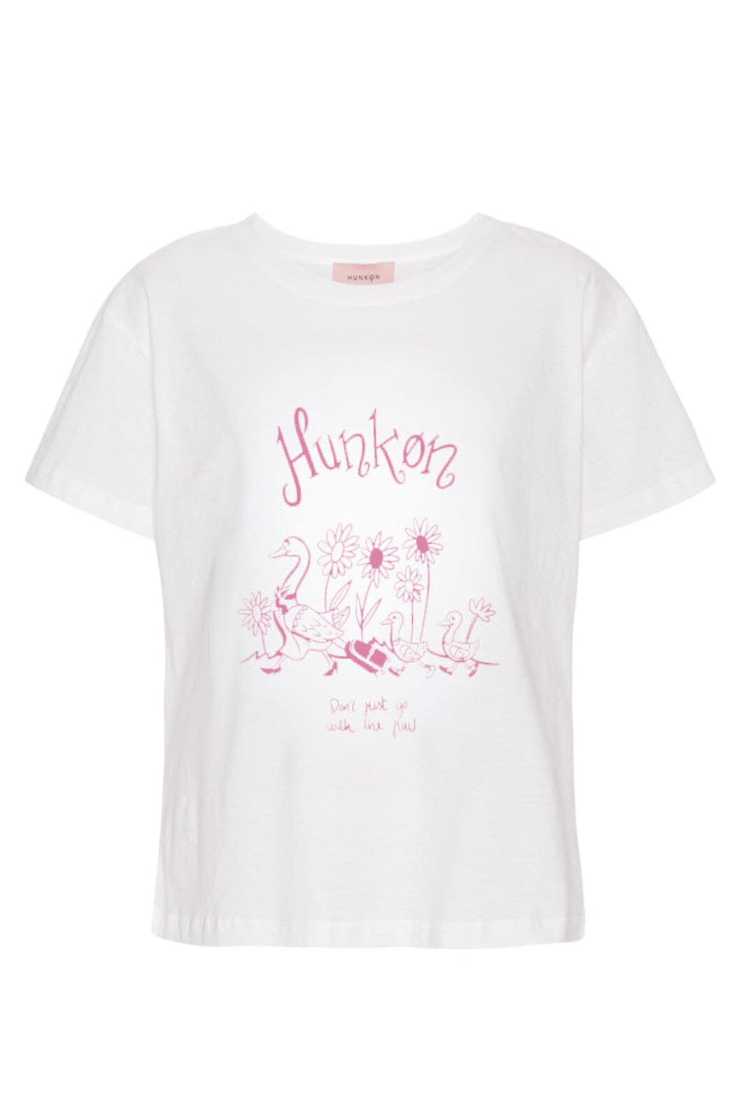 Hunkøn - Duckling T-Shirt 26347 - Pink Duck T-shirts 