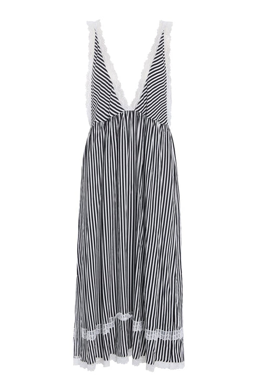 Hunkøn - Vicky Dress 25982 - Black Striped Kjoler 