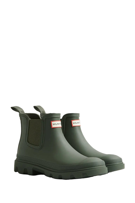 Hunter - Downpour Chelsea Hfru0005261dov - Dark Olive Gummistøvler 
