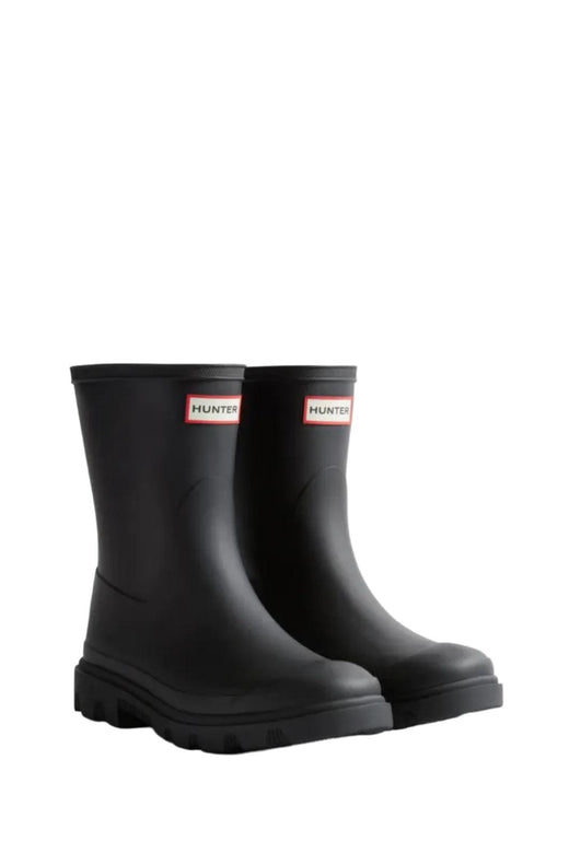 Hunter - Downpour Short Boot Hfru0002251blk - Black Gummistøvler 