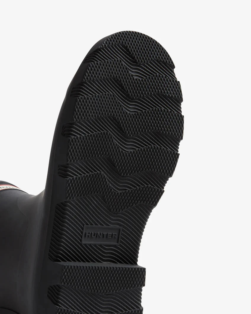 Hunter - Downpour Short Boot Hfru0002251blk - Black Gummistøvler 