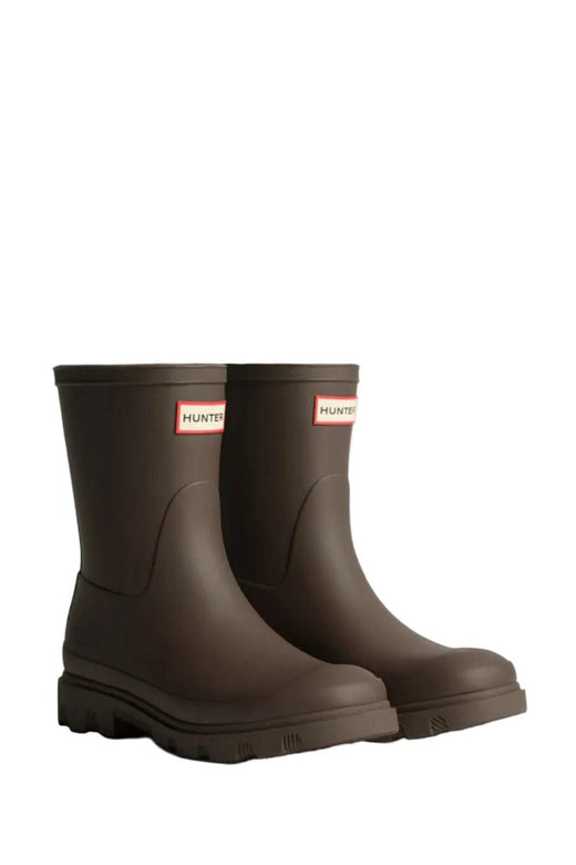 Hunter - Downpour Short Boot Hfru0002251cb - Chocolate Brown Gummistøvler 