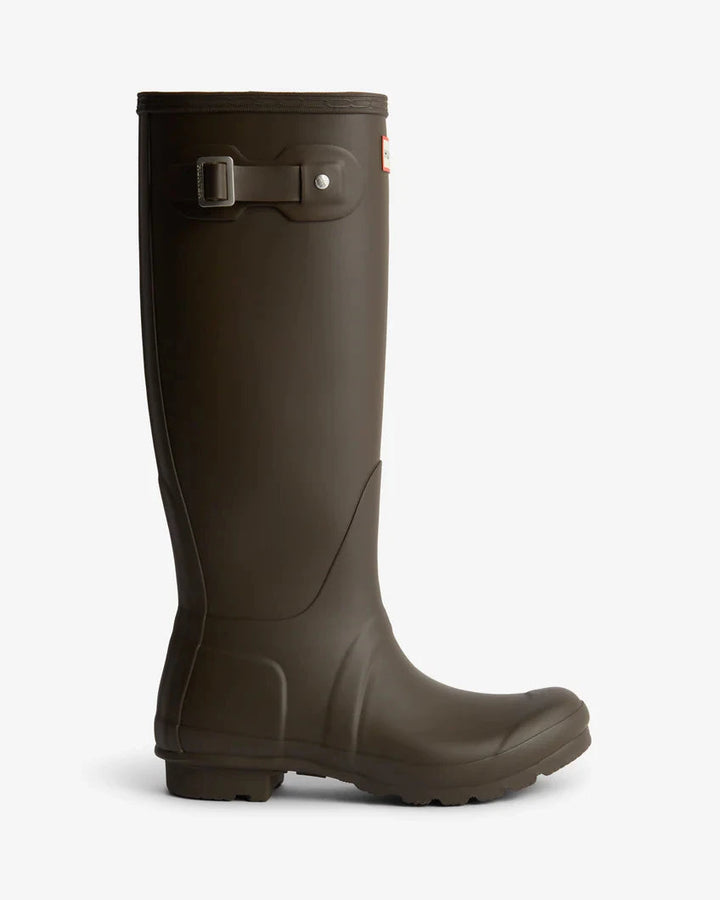 Hunter - Womens Original Tall Boot Wft1000rmacb - Chocolate Brown Gummistøvler 