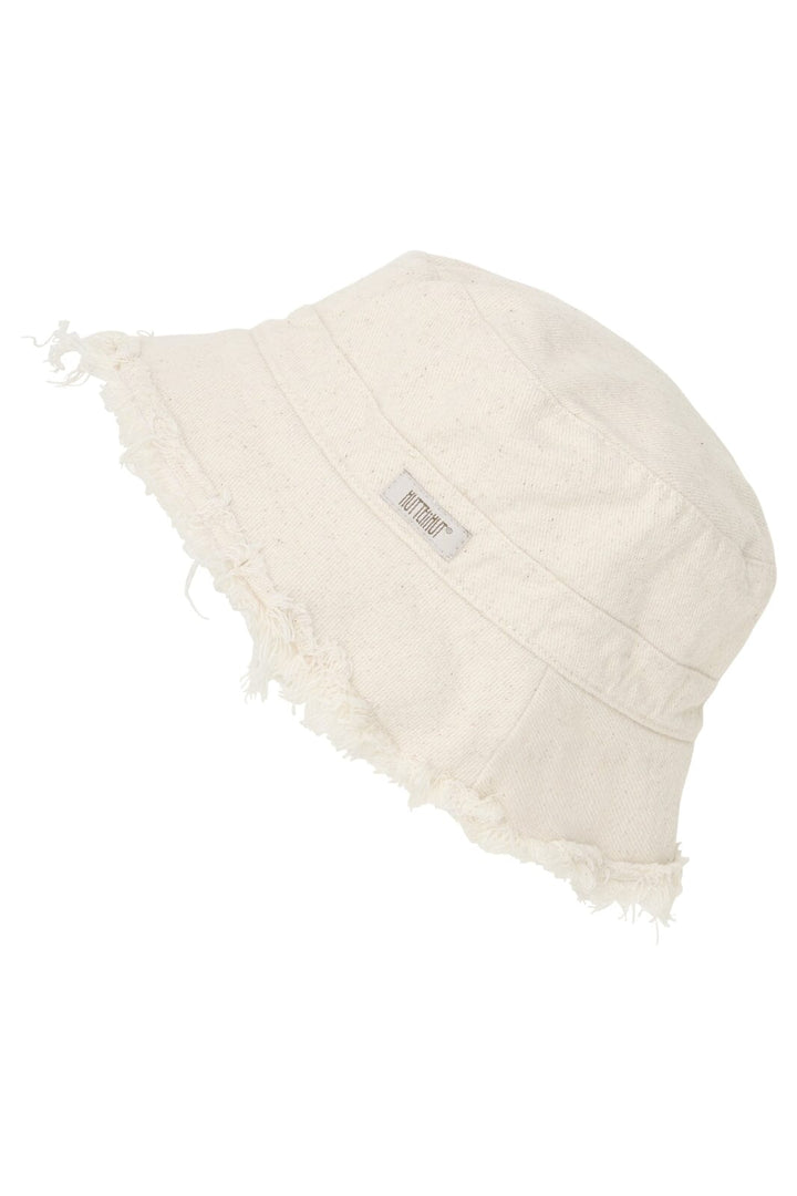 Huttelihut - Bucket Hat Linen Denim - Irish Cream Sommerhatte & UV hatte 