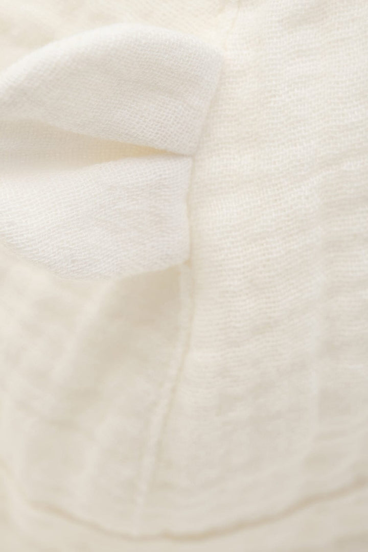 Huttelihut - Summer Hat Ears Muslin - Antique White Sommerhatte & UV hatte 