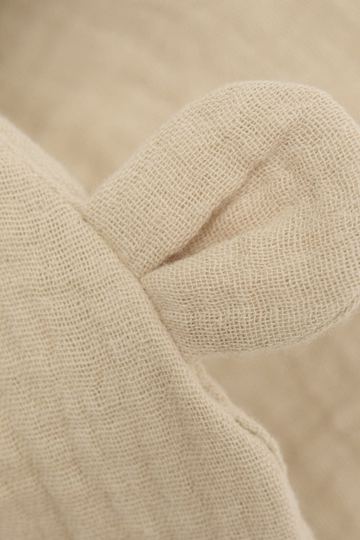 Huttelihut - Summer Hat Ears Muslin - Irish Cream Sommerhatte & UV hatte 