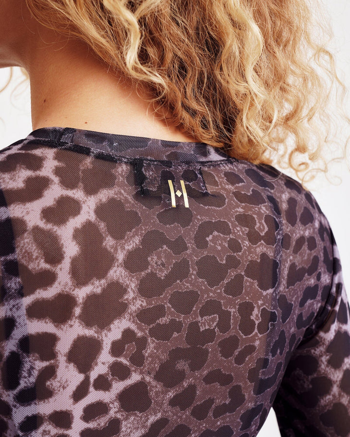 Hype The Detail - Blouse W/Print 320-1400 - 9512 - Grå Bluser 