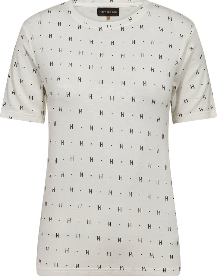 Hype The Detail - Htd Tee S/S Cashmere-Blend 650-2 - 1 - Hvid T-shirts 