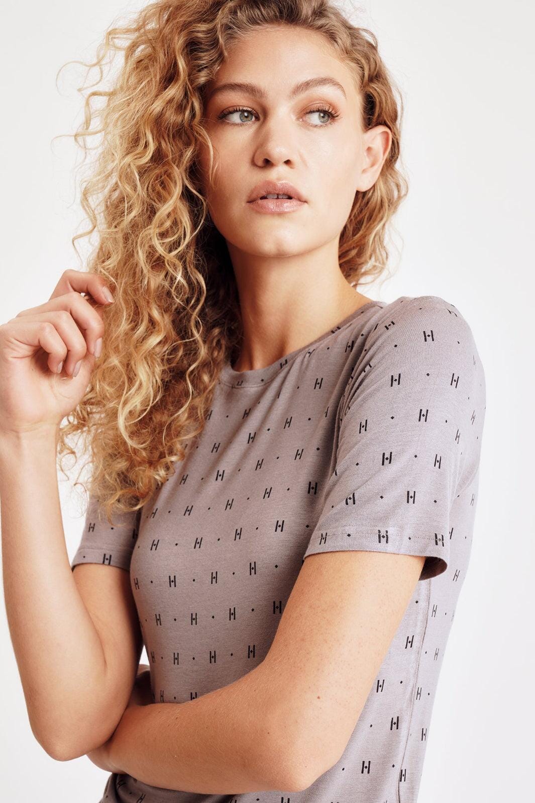 Hype The Detail - Htd Tee S/S Cashmere-Blend 650-2 - 4 - Sand T-shirts 