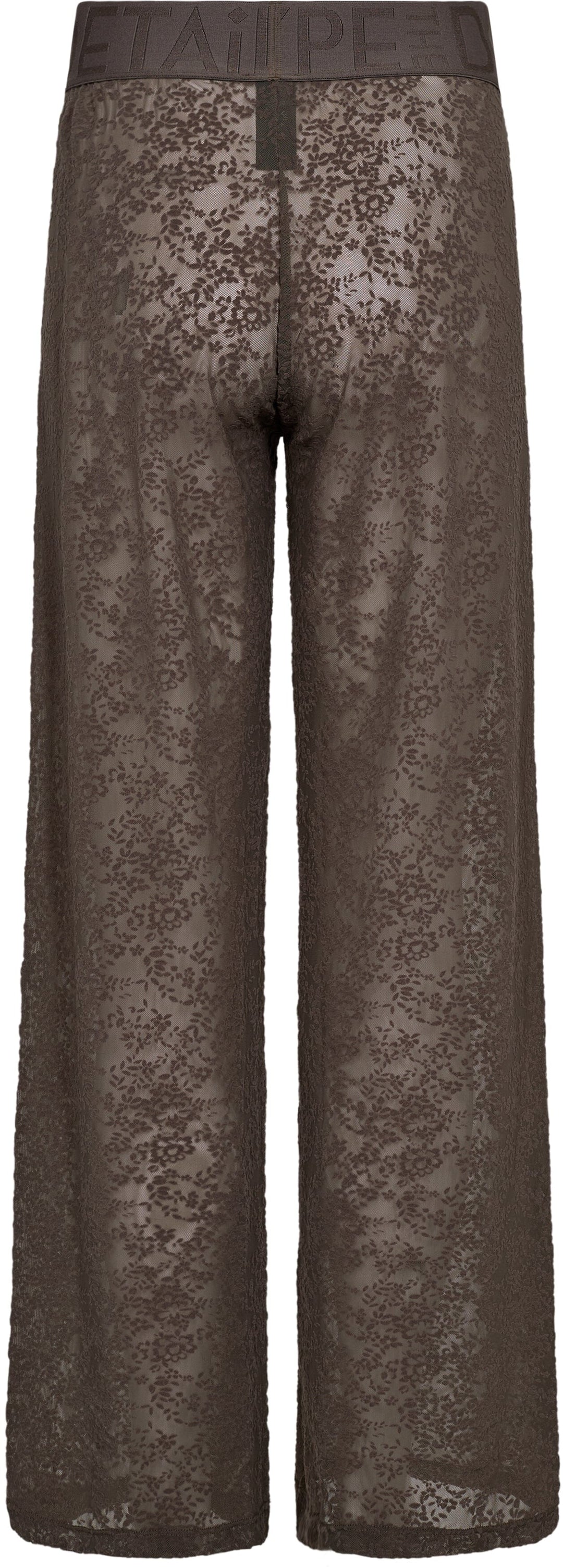 Hype The Detail - Lace Pant 852-21 - 2 - Brun Bukser 