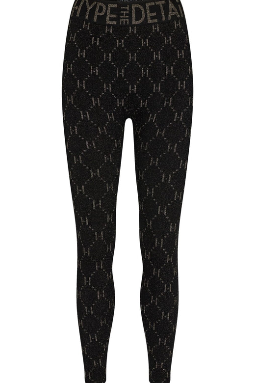 Hype The Detail - Legging W/Lurex 450-21 - 3 Golden Leggings 