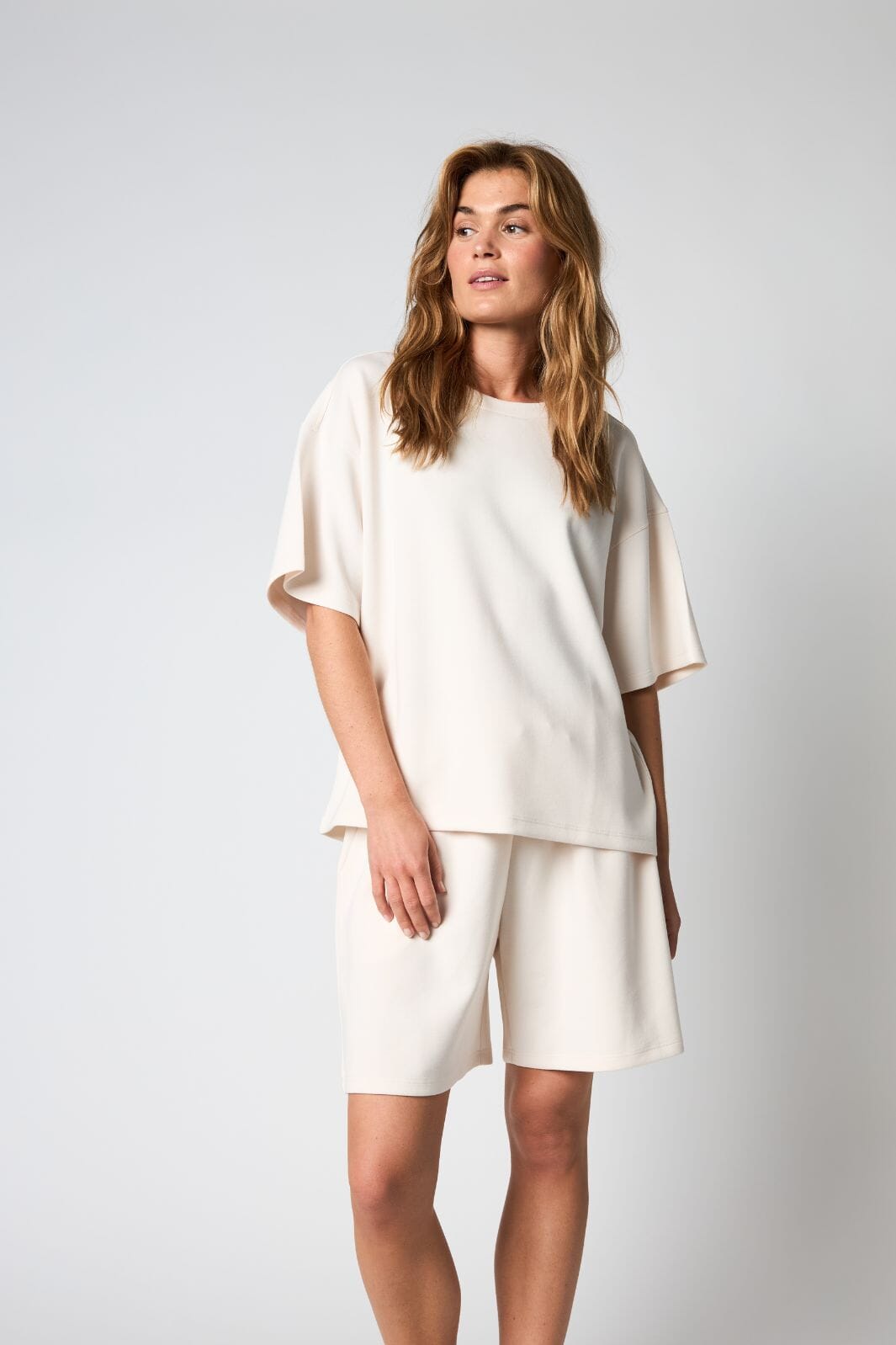 Hype The Detail - Sweat T-Shirt 556-2 - 3 - Powder T-shirts 