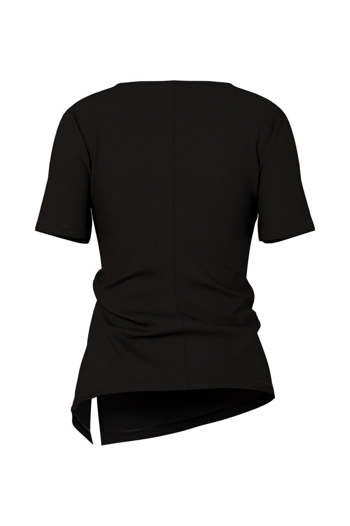 Hypedrop - Hdmadison Draped Ss Tee 32000038 - 5077735 - Black