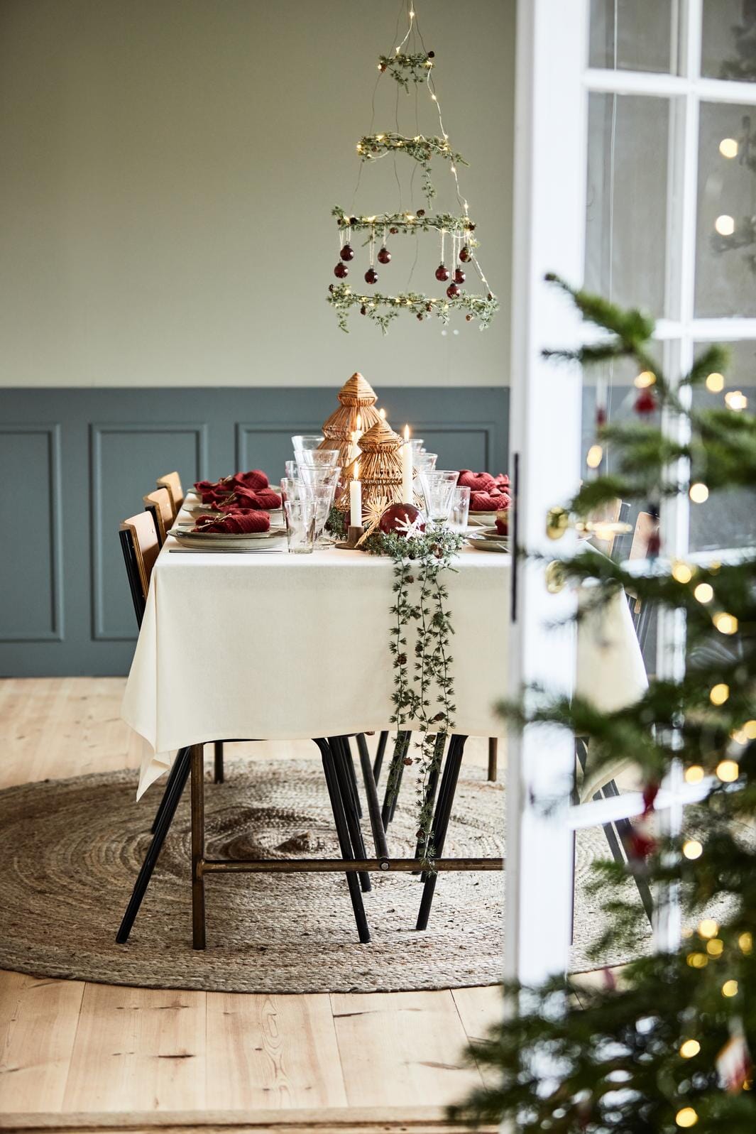 Ib Laursen - Cederranke Kunstig M/kogler - 2772-00