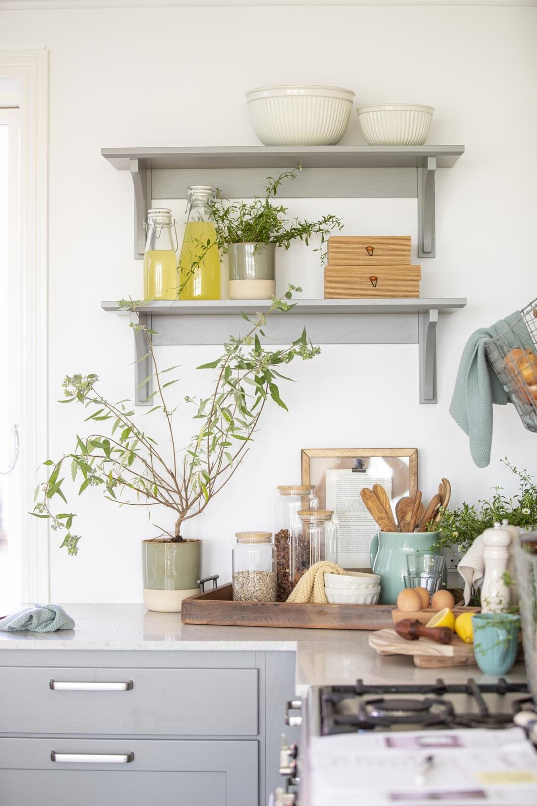 Ib Laursen - Karklud Mynte Lemonade strikket - 100% bomuld, Strik - 6351-04