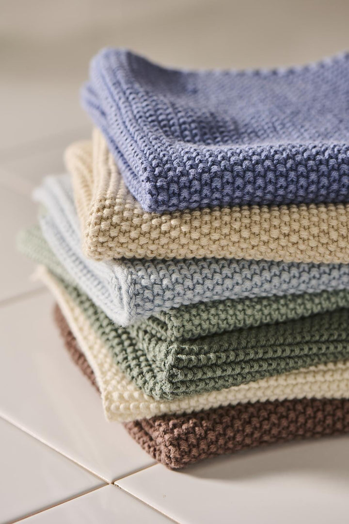 Ib Laursen - Karklud Mynte Lemonade strikket - 100% bomuld, Strik - 6351-04