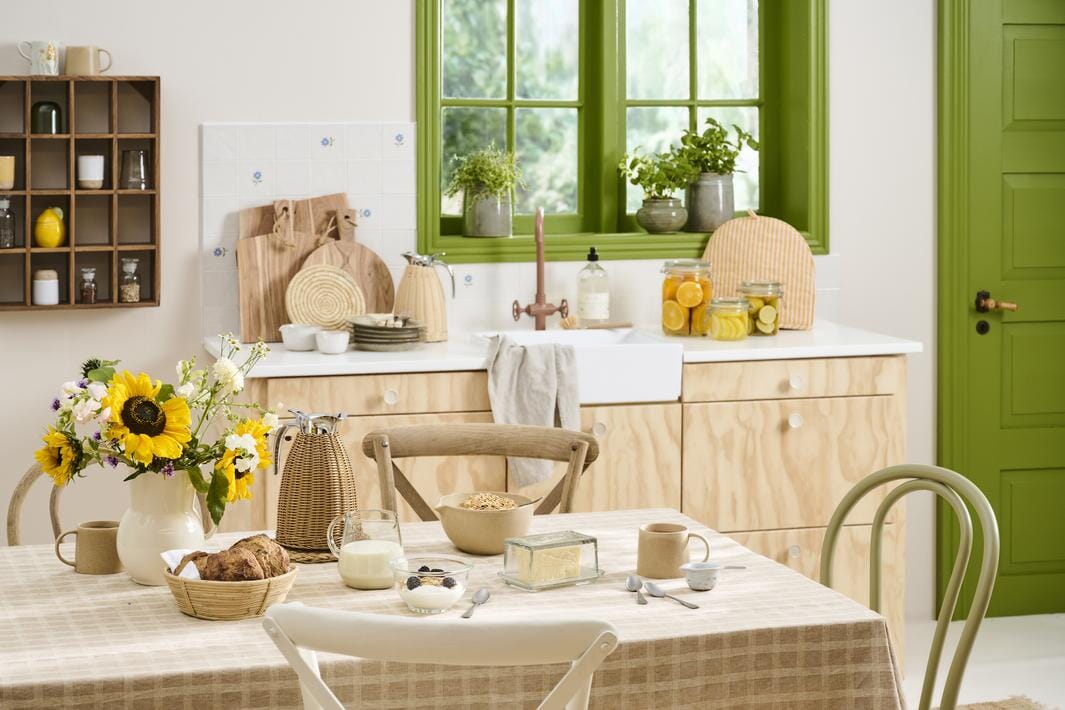 Ib Laursen - Termokande brun polyrattan håndflettet 1,5 ltr - Polyrattan, Rustfrit stål, Plastik - 1619-14