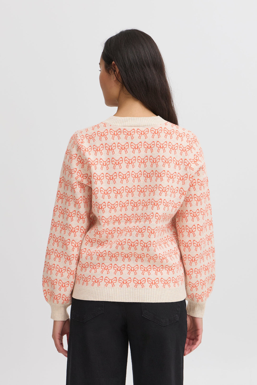 Ichi - Ihbrielle Ca3 - 204264 Oatmeal W. Fiesta Cardigans 
