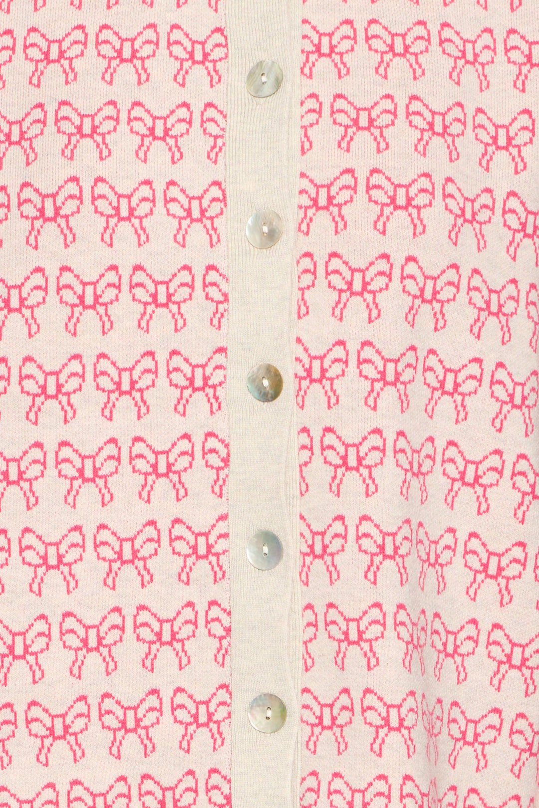 Ichi - Ihbrielle Ca3 - 204825 Oatmeal W. Pink Yarrow Cardigans 