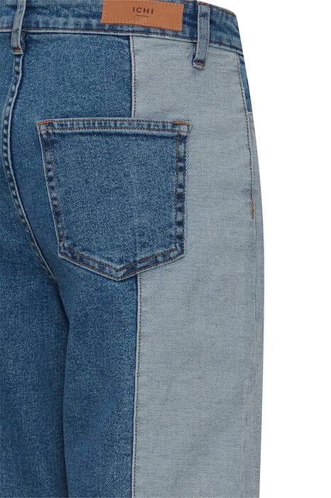 Ichi - Ihcassey Nti - 200374 Medium Blue Stone Washed Jeans 