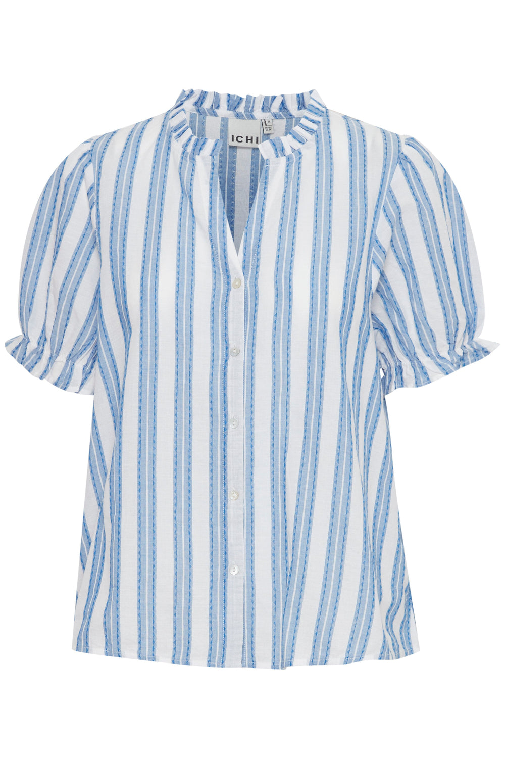 Ichi - Ihezomo Sh2 - 201563 Palace Blue Stripe Skjorter 