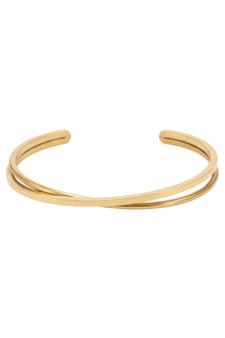 Jane Koenig - Olympia Bangle OB-SS26-SS-G - Golden Armbånd 
