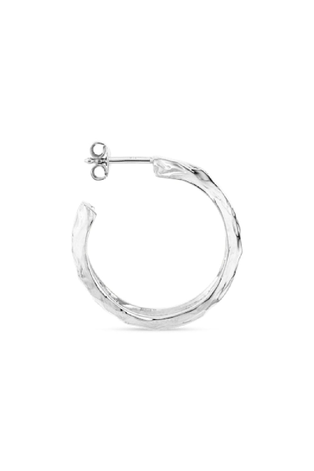 Jane Kønig - Big Bruised Heart Hoop BBHH-SS23 - S - Sterling Forsølvet