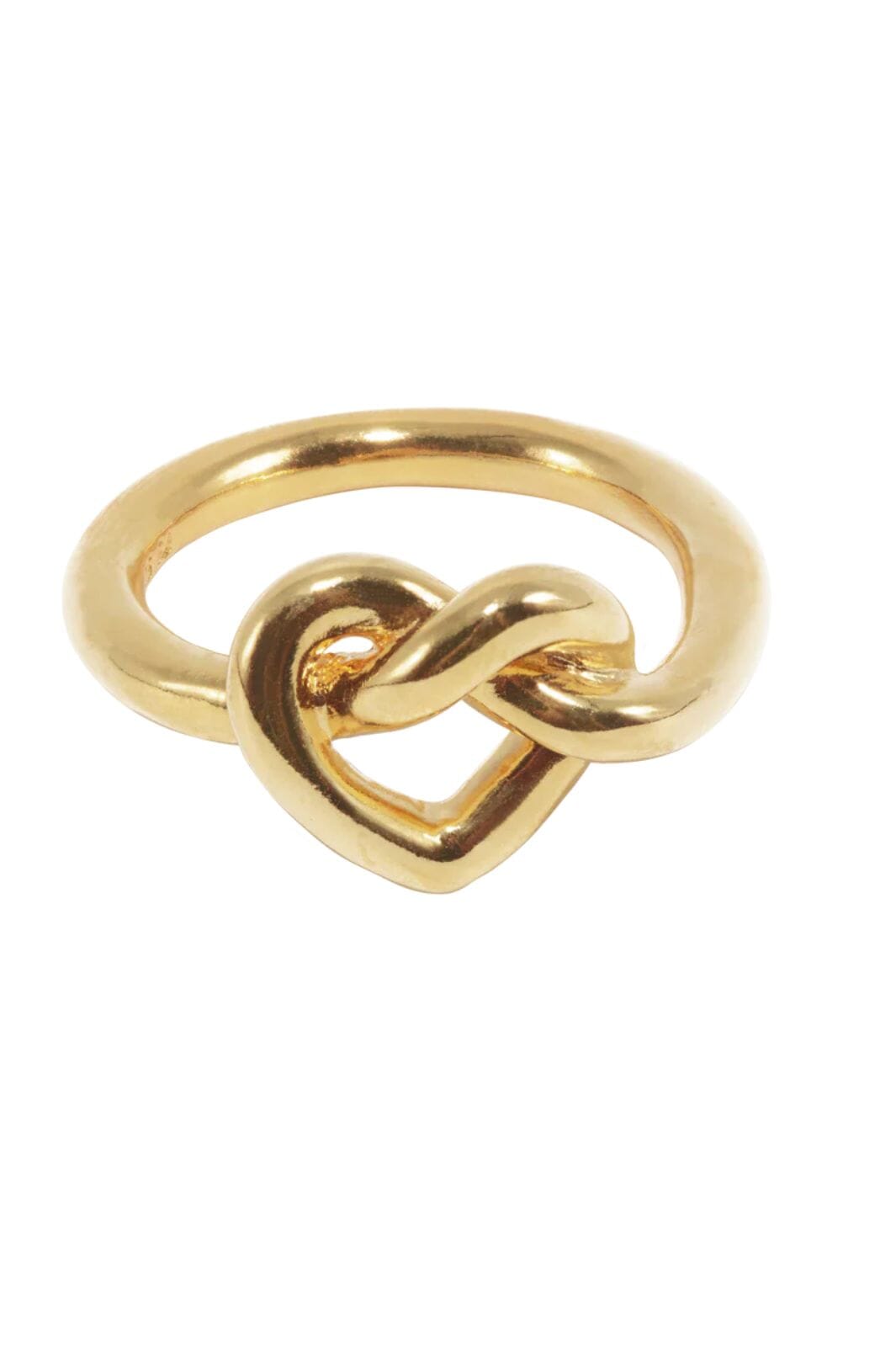Jane Kønig - Big Tied Heart Ring BTHR-AW25-G_56 - Ring Ringe 