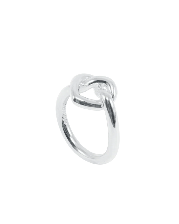 Jane Kønig - Big Tied Heart Ring BTHR-AW25-S_52 - Ring Ringe 