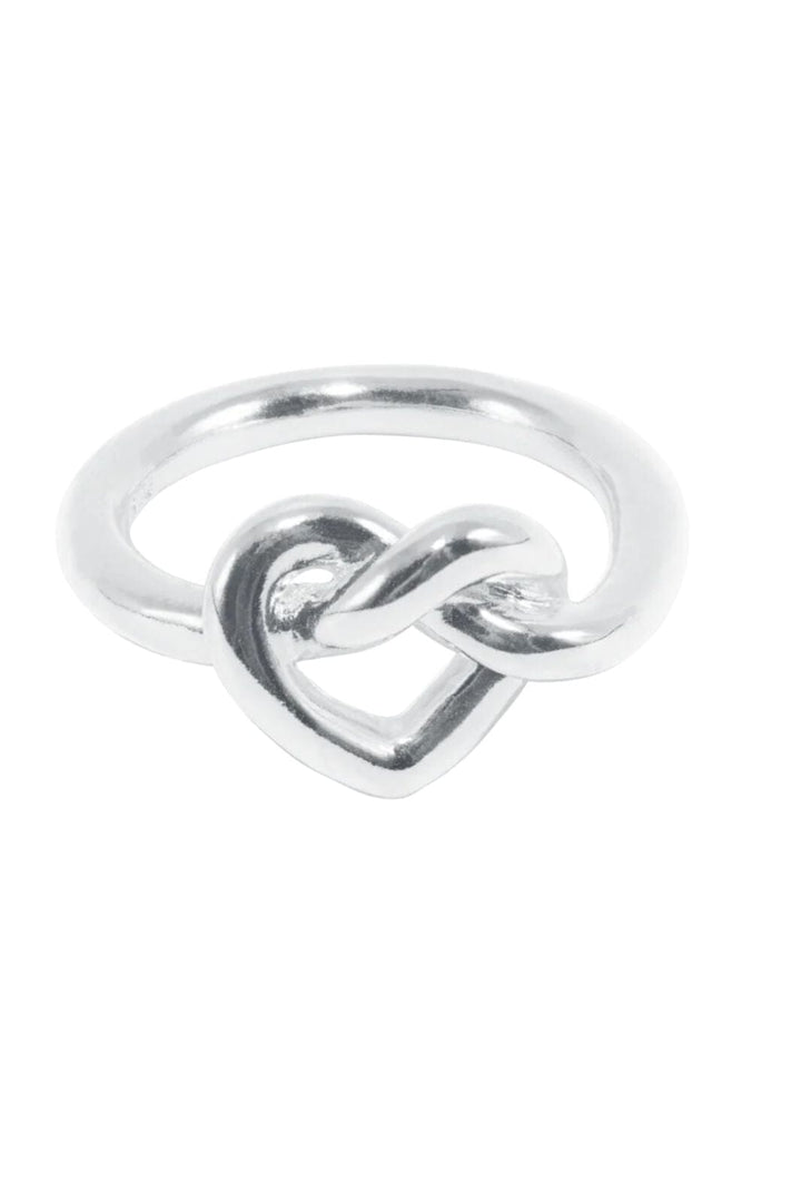 Jane Kønig - Big Tied Heart Ring BTHR-AW25-S_54 - Ring Ringe 
